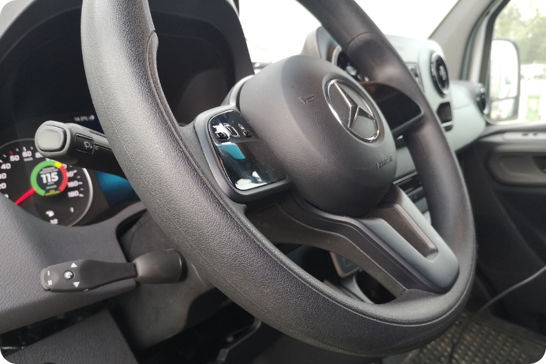 Mercedes Sprinter montaż tempomat